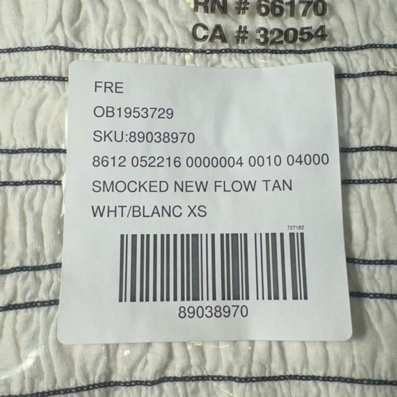 🛑⚠️SOLD🛑⚠️FP MOVEMENT BY FREE PEOPLE New Flow Smocked Tank - Picture 5 of 7